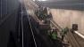 Crews making repairs to third rail near the Transbay Tube.