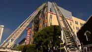 Tenderloin apartment building roof fire