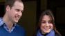 FILE - This is a Thursday, Dec. 6, 2012 file photo of Britains Prince William stand next to his wife Kate, Duchess of Cambridge as she leaves the King Edward VII hospital in central London.