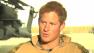 Dramatic moment Prince Harry runs for an ice cream van during Afghanistan interview