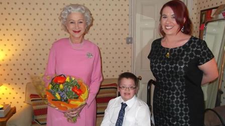 Helen Mirren plays the Queen for Oliver Burton