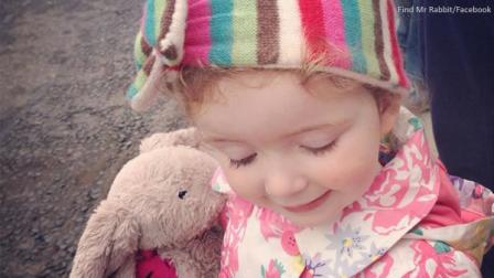 Thousands of people in England have taken on the task of reuniting a 3-year-old girl with her beloved stuffed rabbit.