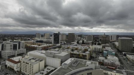 The San Jose skyline is seen from City Hall in San Jose, Calif., Tuesday, Feb. 5, 2013. The Silicon Valley is leading the rest of the country out of the recession with increased jobs, income and initial public offerings last year