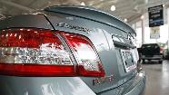 The rear of a 2010 Toyota Camry is shown in Miami, Wednesday, Sept. 30, 2009.