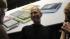Apple CEO Steve Jobs at Apple announcement in...