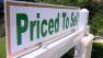 priced to sell sign