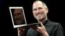 FILE - Apple CEO Steve Jobs holds up the new MacBook Air while giving the keynote address at Apple MacWorld Conference in San Francisco, Tuesday, Jan. 15, 2008. The super-slim new laptop is less than an inch thick and turns on the moment its opened.