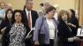 Job Seekers line up for interviews during a job fair Thursday, Sept. 1, 2011 in San Mateo, Calif.