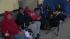 Customers line up outside Best Buy in SF