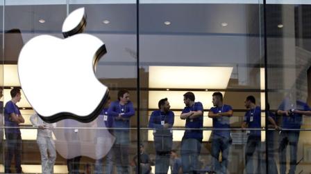 An Apple store