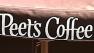 Peets Coffee and Tea sign