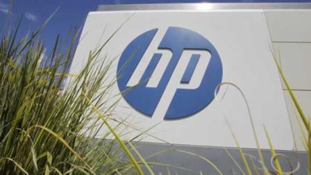 In this Aug. 21, 2012 photo, the Hewlett-Packard Co. logo is seen outside the companys headquarters in Palo Alto, Calif. HP said Autonomy Corporation PLC, a British company it bought for $10 billion last year, lied about its finances, resulting in a massive write-down of the value of the business. HPs net loss for the fiscal fourth quarter, which ended Oct. 31, amounted to $6.85 billion, or $3.49 per share. (AP Photo/Paul Sakuma)