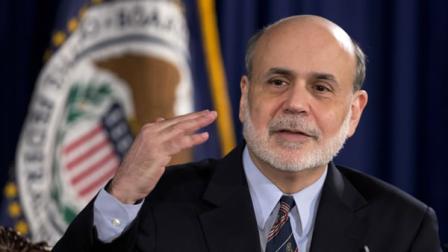 Federal Reserve Chairman Ben Bernanke speaks during a news conference in Washington.