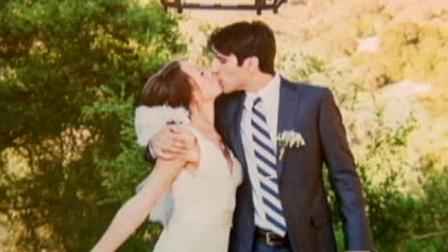 David and Elaine Captains wedding picture