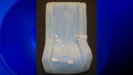 This undated photo provided by the U.S. Consumer Product Safety Commission (CPSC), shows the Nap Nanny portable baby recliner. (AP Photo/U.S. Consumer Product Safety Commission)