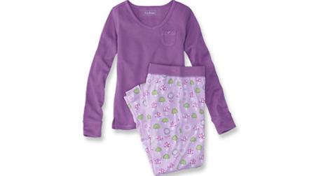 L.L. Bean is recalling about 800 girls pajama sets