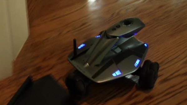 A cellphone could help maneuver a robot back home to check on the family.