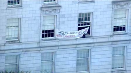 Wheeler Hall protest