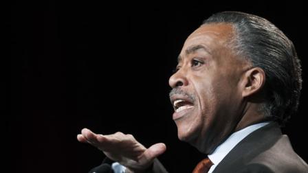 The Rev. Al Sharpton speaks during the National Urban League annual conference in Boston, Thursday, July 28, 2011. (AP Photo/Steven Senne)