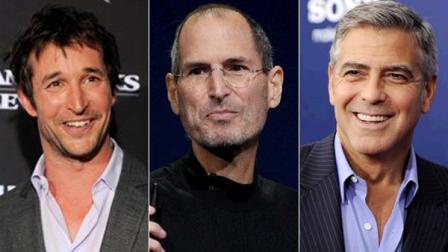 Noah Wyle, Steve Jobs and George Clooney