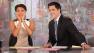 This image released by ABC shows Good Morning America co-host Robin Roberts, left, and co-host Josh Elliott on the popular morning show on Thursday, Aug. 30, 2012 in New York.