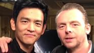 John Cho, Simon Pegg talk Star Trek Into Darkness