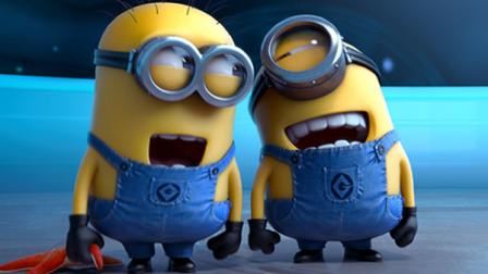 This film publicity image released by Universal Pictures shows the minion characters in Despicable Me 2.