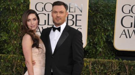 Megan Fox and actor Brian Austin Green.