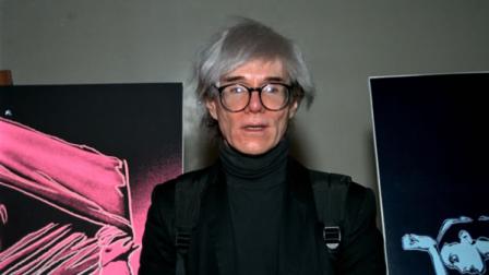 Pop artist Andy Warhol is shown in 1987. (AP Photo)