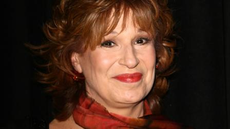 Talk show host Joy Behar arrives at the opening reception for Rosie ODonnells art exhibition Solace at The Gallery at New World Stages Tuesday, Oct. 9, 2007 in New York. (AP Photo/Gary He)