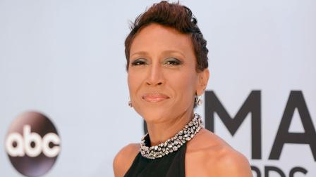 Robin Roberts arrives at the 47th annual CMA Awards at Bridgestone Arena on Wednesday, Nov. 6, 2013, in Nashville, Tenn. (Photo by Evan Agostini/Invision/AP)
