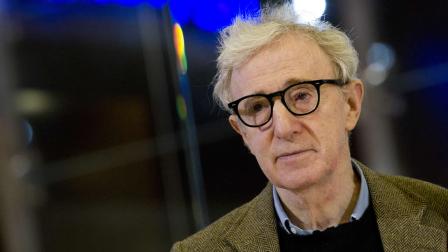 Director and actor Woody Allen poses on the red carpet of the movie To Rome with Love, in Rome, Friday, April 13, 2012. (AP Photo/Andrew Medichini)