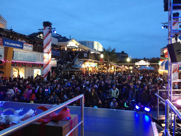 Pier 39s Tree Lighting Celebration