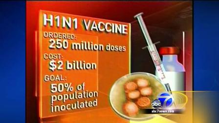 More than seven million doses of swine flu vaccine have been ordered from drug maker Novartis.