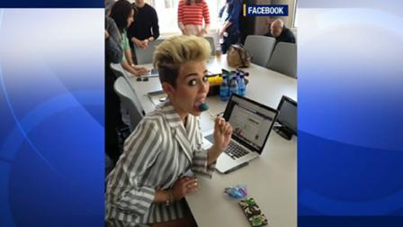 Miley Cyrus.