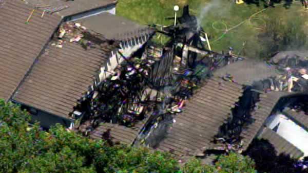 San Ramon Apartment Building Fire Country Brook Apartments