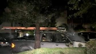San Pablo truck fire