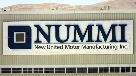 The New United Motor Manufacturing Inc., (NUMMI) plant in Fremont, Calif.
