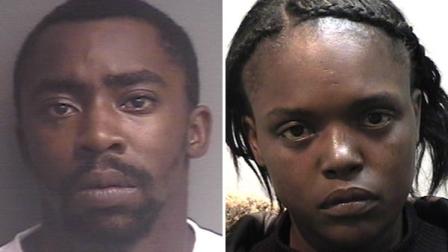 The suspects, George Huggins, 24, and Althea Housley, 33, are both
Oakland residents.