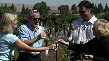 A rabbi and a Presbyterian minister came together to bless the first grapes plucked from the vines in the East Bay wine region.