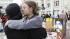 Two people are emotional after the sentencing of...