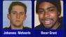 Former BART Police Officer Johannes Mehserle and unarmed BART passenger Oscar Grant