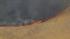 Grass fire on Interstate 580