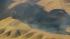 Grass fire on Interstate 580