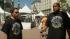 Two men smoke marijuana at the third annual...