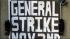 Oakland general strike begins :: general strike sign
