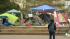 Protesters react to 'Occupy Oakland' strike... :: Occupy Oakland encampment