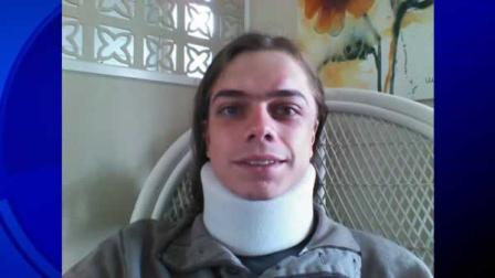The first public photo of Scott Olsen, posted on his Google Plus profile, since the Iraq war veteran was injured in an Occupy Oakland protest in late October. (Photo: Scott Olsen/Google Plus)