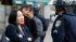 Oakland Mayor Jean Quan, left, speaks with...