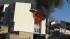 A photo of the two-alarm apartment fire in...